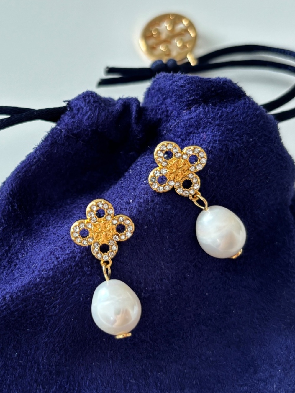 Tory Burch Pearl Earrings